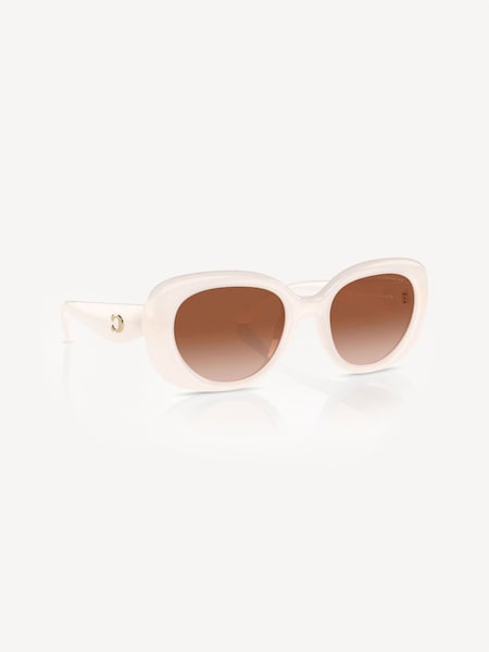 White Hc8391U Oval Sunglasses (B70346) | £124