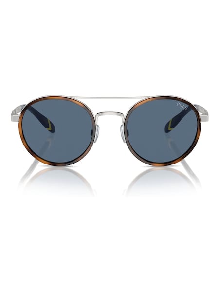 Brown Round Sunglasses (B95814) | £187