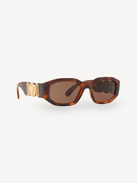 Brown Medusa Biggie Sunglasses (C61905) | £256