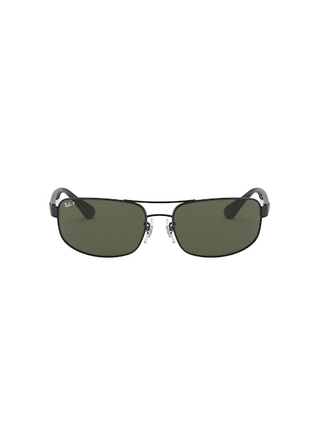 Black & Green Lens Lens Sunglasses (D16577) | £191