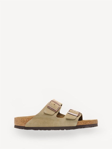 Taupe Brown Arizona Suede Sandals (E06004) | £105