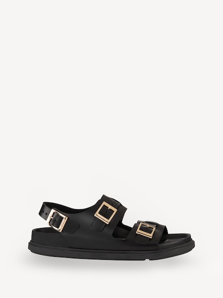Black Cannes Sandals (E06013) | £205