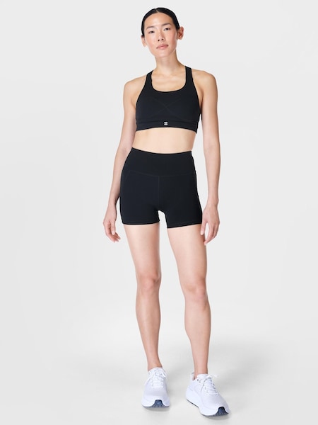 Black Power 4" Biker Shorts (E25342) | £50