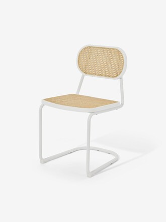 MADE.COM Set of 2 Ivory Leora Dining Chairs