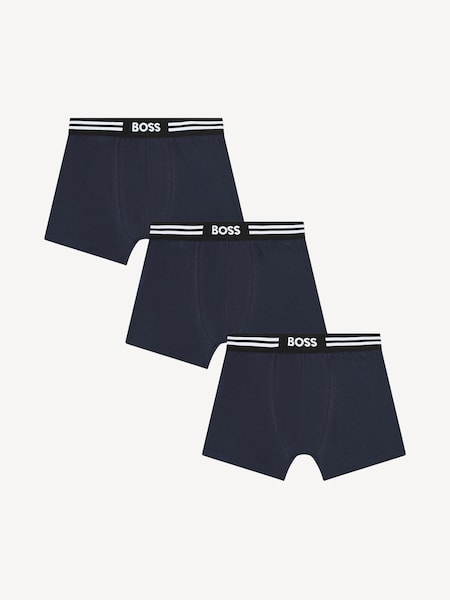 Blue Logo Boxers 3 Pack (E41100) | £39