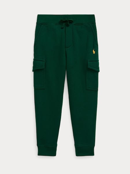 Boy Green Utility Detail Cargo Trousers (E49592) | £37