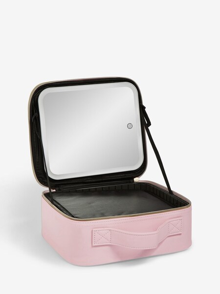 Light Up Mirror Makeup Bag With Removable LED Mirror (E61804) | £40