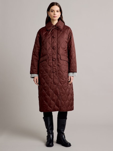 Barbour® x Alexa Chung Rust Brown Jacket (E71582) | £249