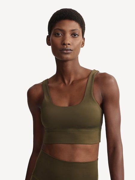 Dark Olive Freesoft Cori Bra (E72277) | £55