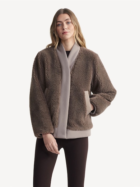 Brown Joanna Reversible Jacket (E72287) | £115