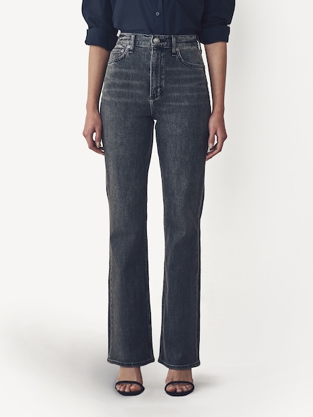 Black Peyton High Rise Bootcut Jeans (E78703) | £265