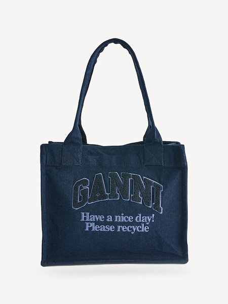 Blue Denim Easy Shopper Tote Bag (E80421) | £145