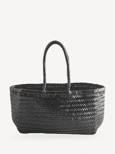 Large Bamboo Triple Jump Leather Bag (E84040) | £390