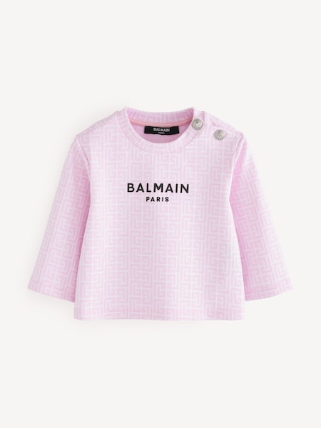 Kids Baby Logo Long Sleeve T-Shirt (E84708) | £57 - £127