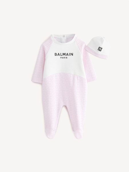 Kids Logo Baby Sleepsuit And Hat Set (E84712) | £263