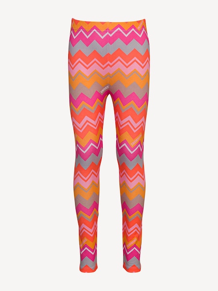 Pink Multicolour Zig Zag Pattern Leggings (E84732) | £91 - £103
