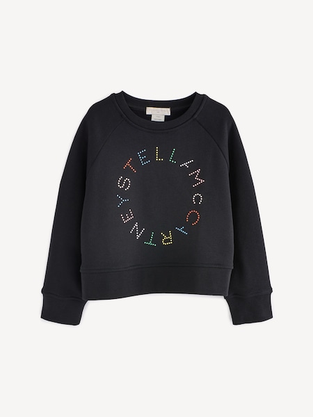 Logo Black Sweatshirt (E84748) | £75