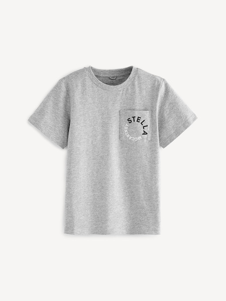 Grey Chest Logo T-Shirt (E84750) | £52