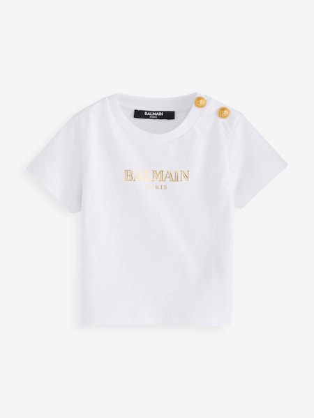 Kids Baby Logo Short Sleeve T-Shirt (E84771) | £115