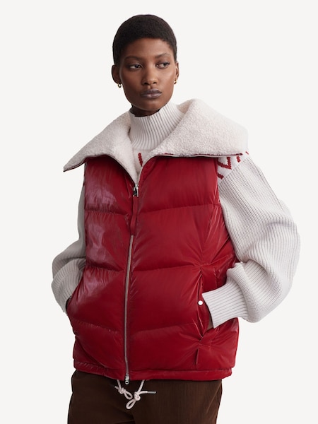 Red Brock Puffer Gilet (E87588) | £140