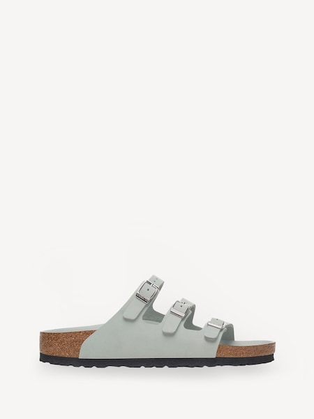 Pure Sage Florida Nubuck Sandals (E89639) | £130