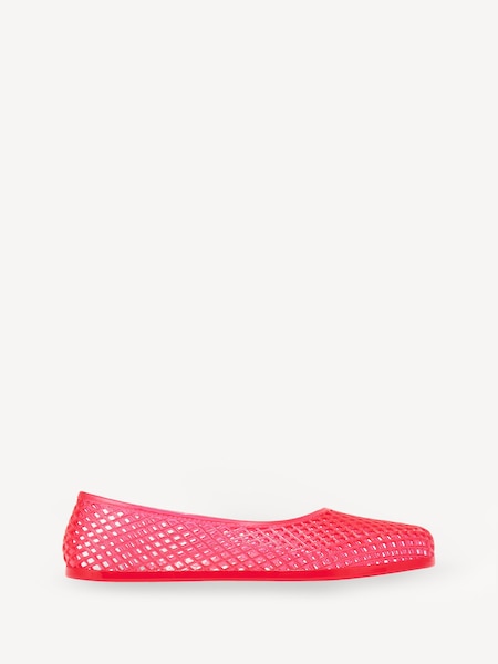 Red IRO Jelly Shoes (F01528) | £85