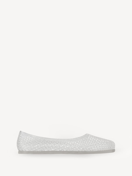 Silver IRO Jelly Shoes (F01530) | £85