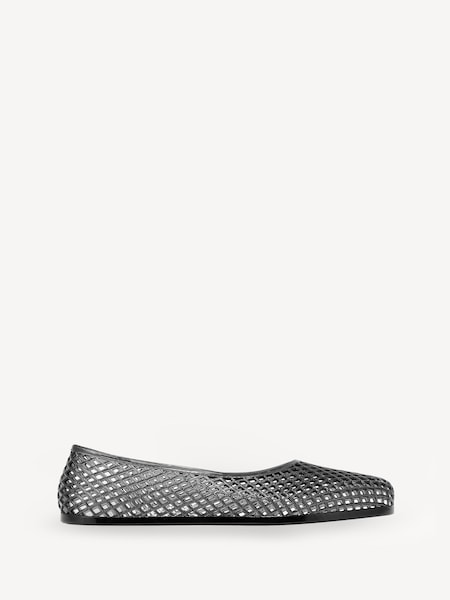 Black IRO Jelly Shoes (F01535) | £85
