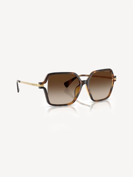 RA5319U Brown Square Sunglasses (F02173) | £115