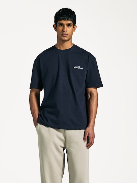 Blue Crew Logo T-Shirt (F07291) | £50
