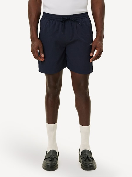 Blue Stan Seersucker Swim Shorts (F07295) | £60