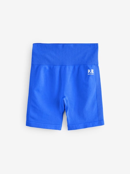 Blue Restore Seamless 5 Bike Shorts (F08540) | £35
