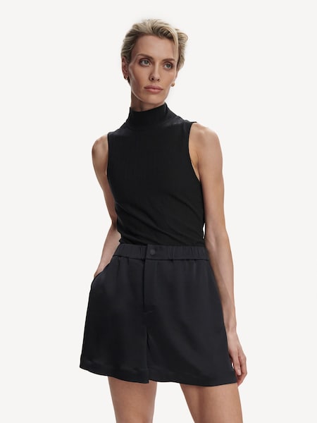 Black Sarka High Rise Shorts (F09432) | £80