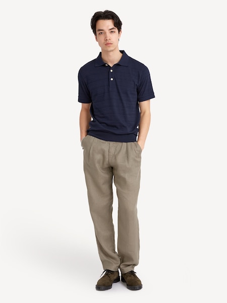 Blue Dornie Glendale Polo Shirt (F16050) | £110