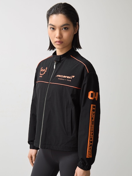 Black Wanden McLaren F1 Team Technical Logo Jacket (F18139) | £198