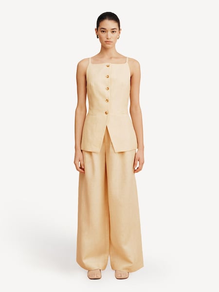Yellow Nancy Waistcoat (F23874) | £230