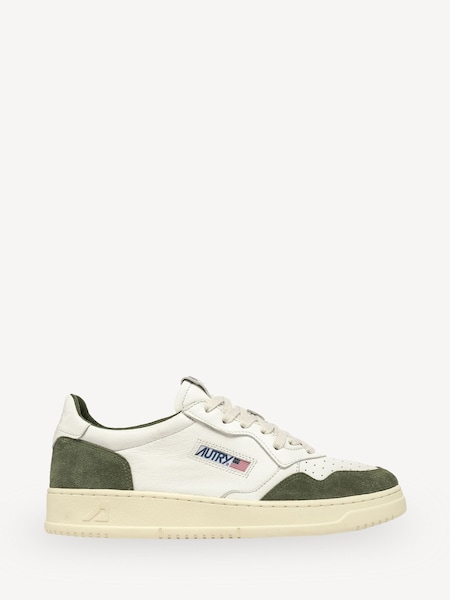 Green Mans Medalist Low Trainers (F24454) | £185