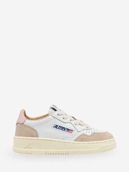 Pink Kids Medalist Low Trainers (F24457) | £145