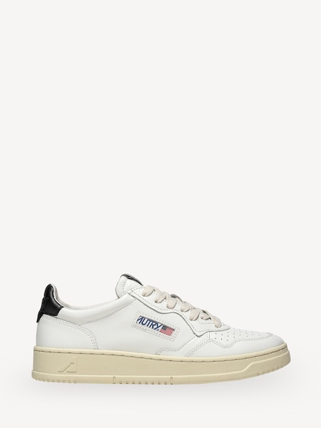 Black Mans Medalist Low Trainers (F24458) | £165