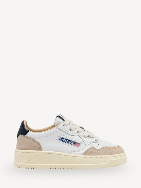 Blue Kids Medalist Low Trainers (F24471) | £145