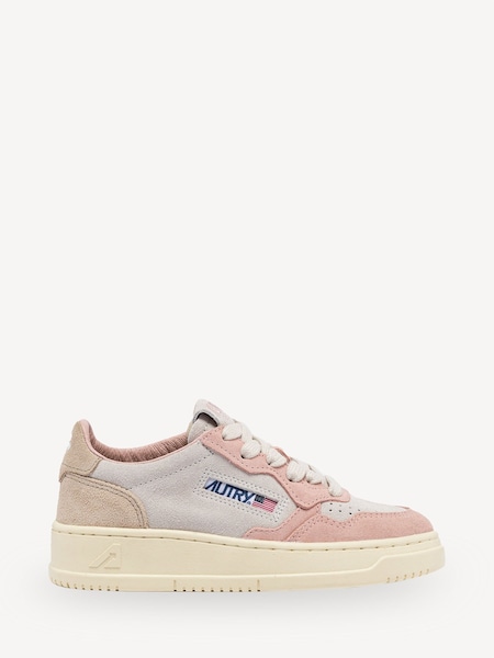Pink Kids Medalist Low Trainers (F24474) | £150