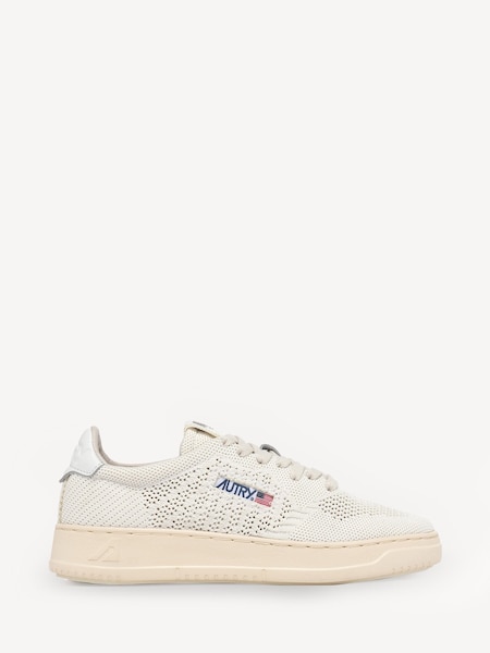 White Womens Easeknit Low Trainers (F24476) | £165