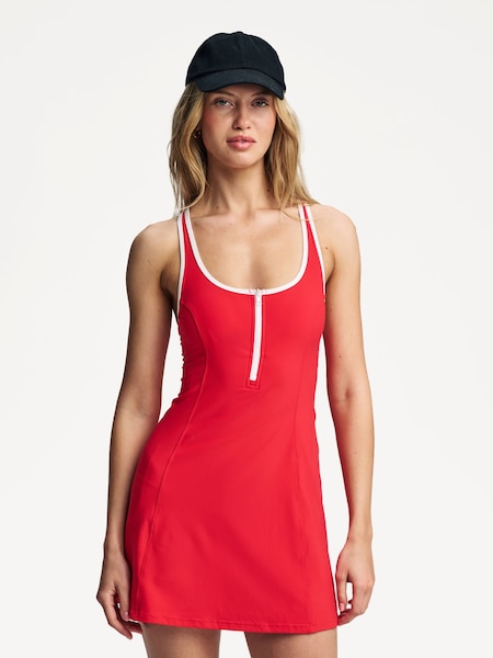Red Pacific Ali Racer Back Dress (F27020) | £130