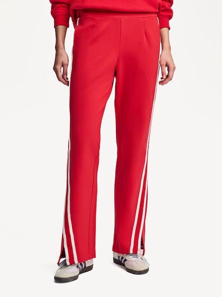 Red Petra Flare Trousers (F27029) | £150