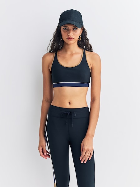 Black Revolver Jade Racerback Bra (F27046) | £65