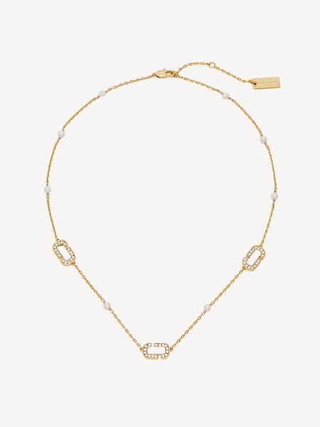 Gold Tone Luxe Mop Chain Necklace (F28636) | £140