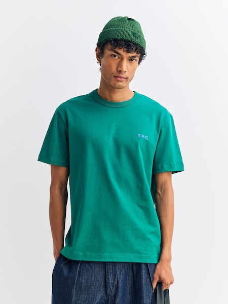 Green Boxy Petit VPC T-Shirt (F28892) | £120