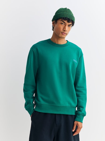 Green Boxy Petit VPC Sweatshirt (F28893) | £215