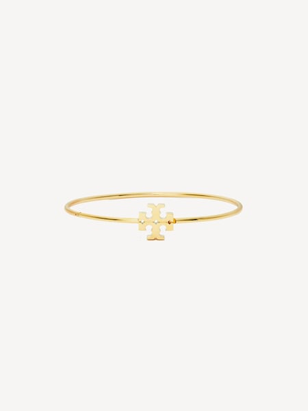 Gold Tone Eleanor Hinged Cuff Bracelet (F29788) | £145