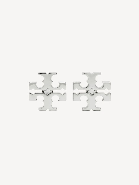 Silver Tone Kira Stud Earrings (F29790) | £80